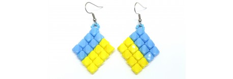 Ukraine flag     6cm including hook