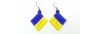 Ukrajina vlajka   6cm včetně háčku
