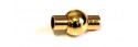 Magnet záponka15/8mm zlato