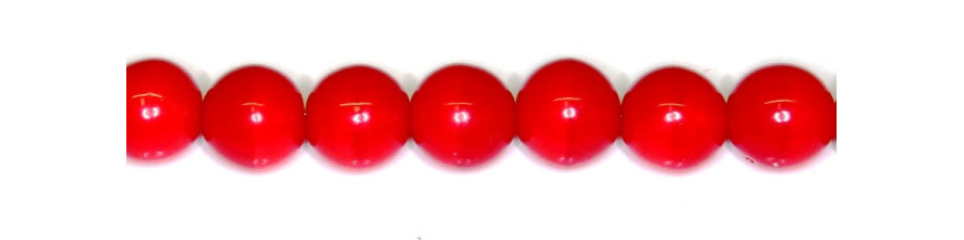 Pressed round beads 10mm